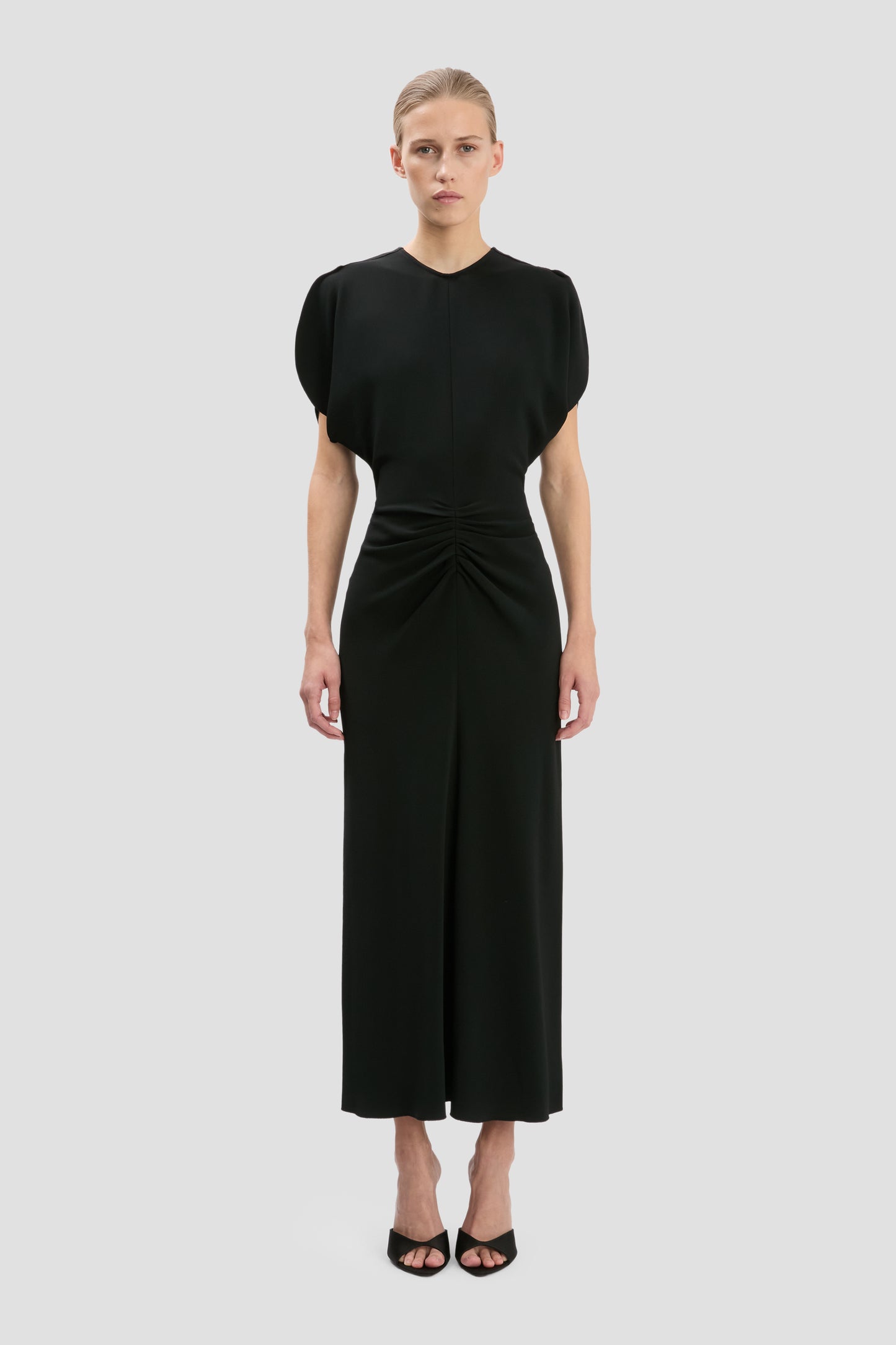 Bela Midi Dress In Black