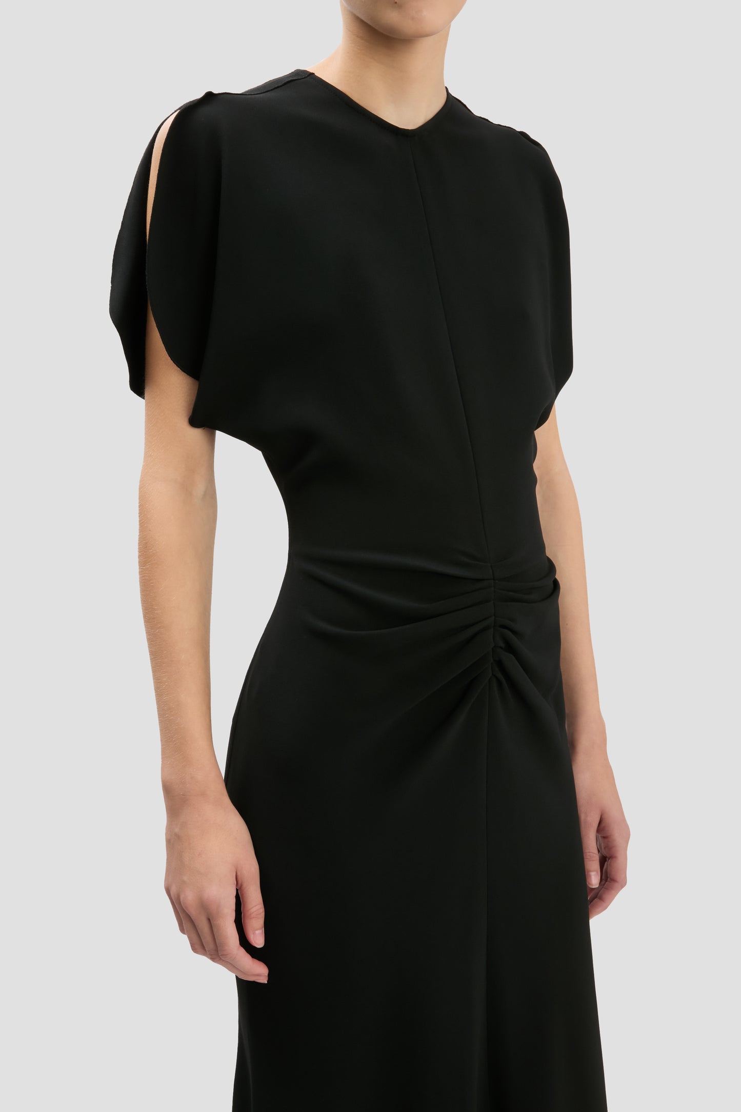Bela Midi Dress In Black