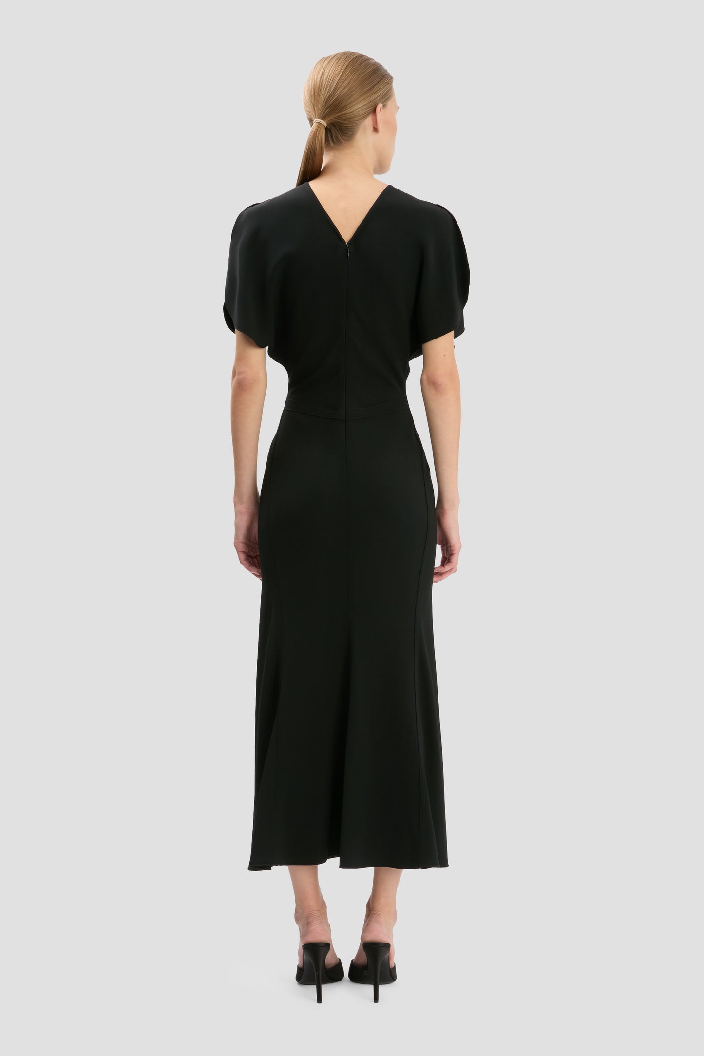 Bela Midi Dress In Black