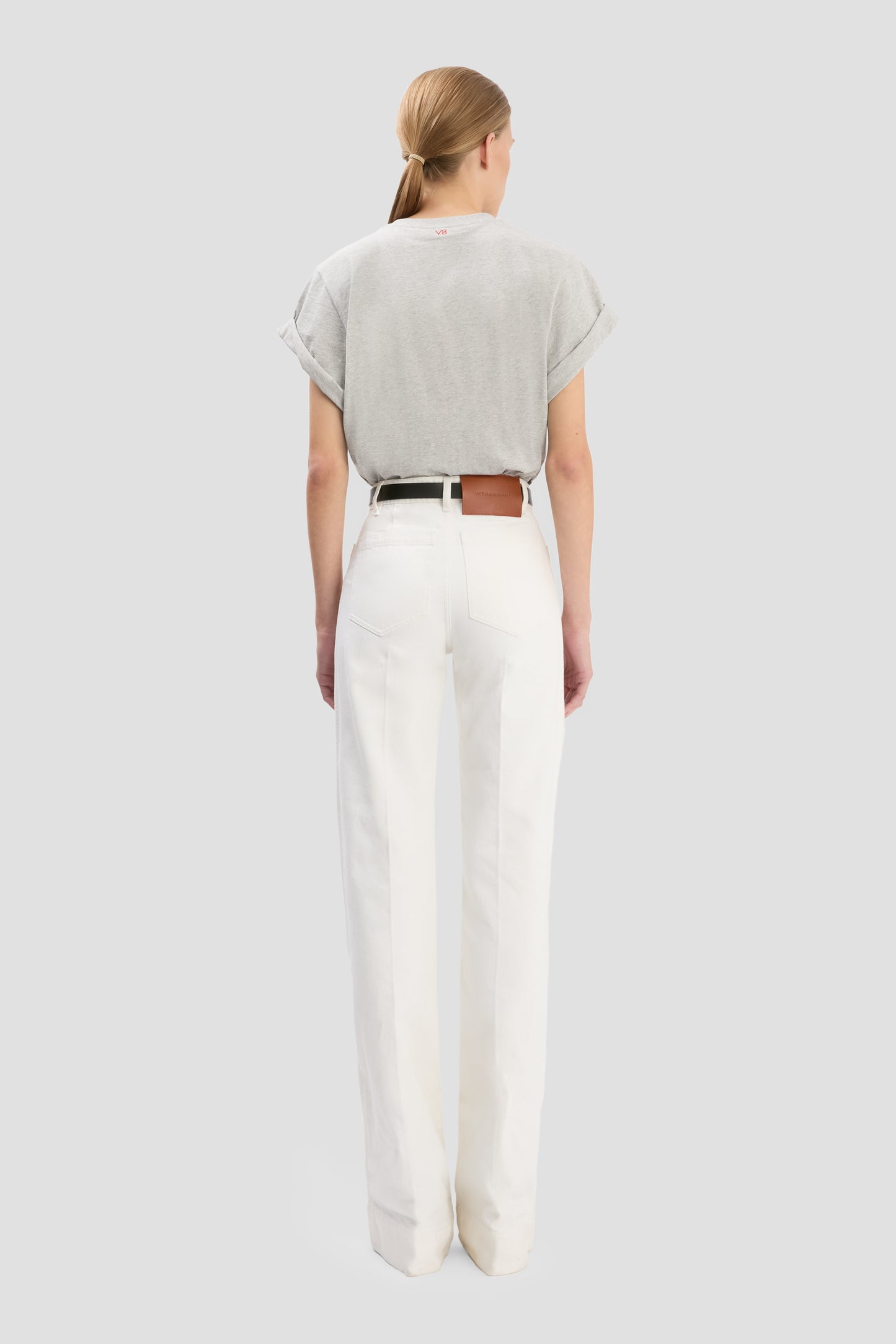 New Alina Stretch Jean In Washed White