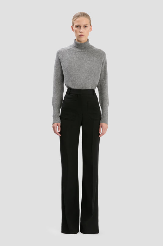 Alina Trouser In Black