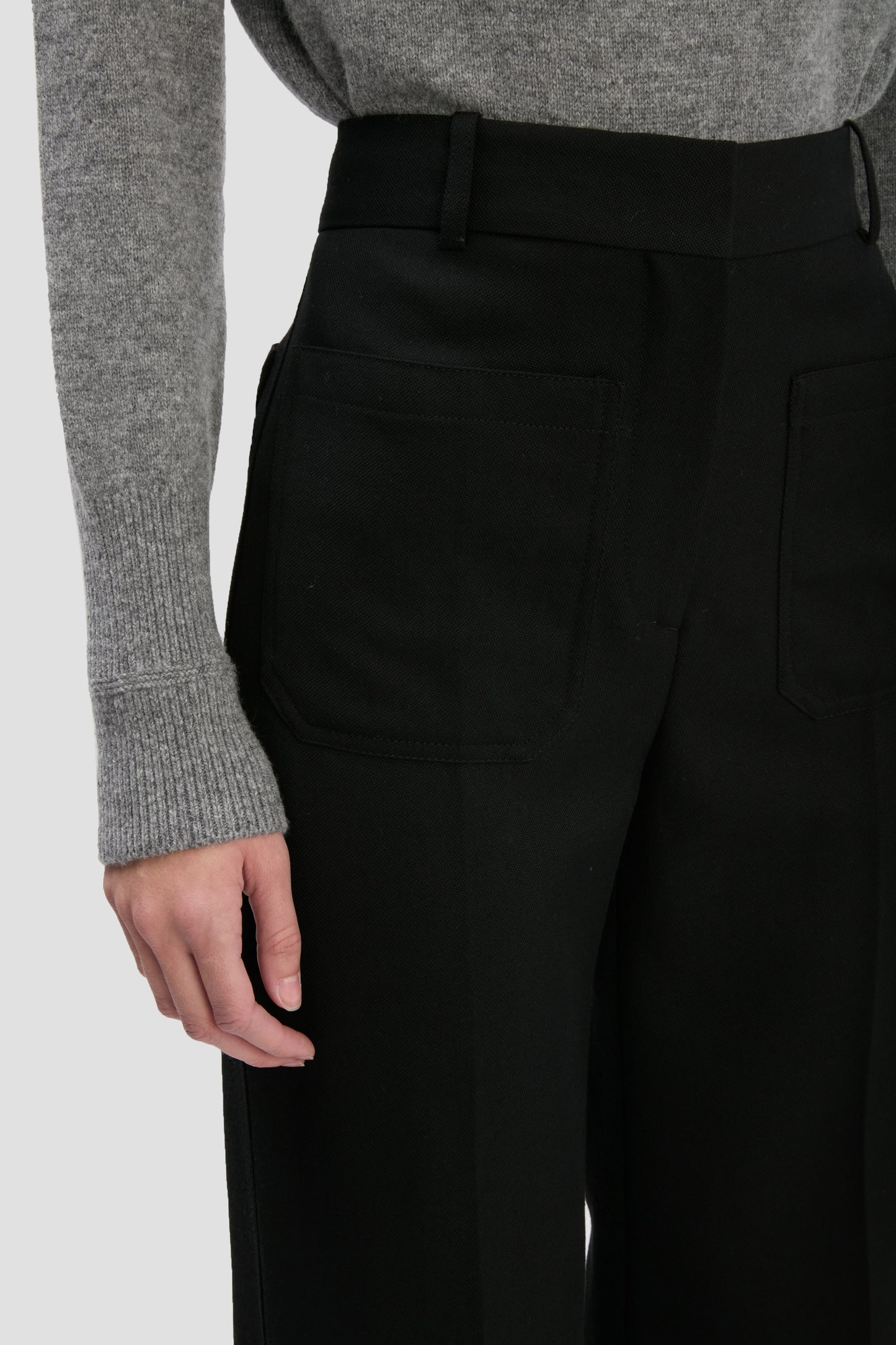 Alina Trouser In Black