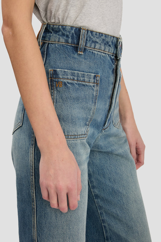 Alina Jean In Worn Blue Wash