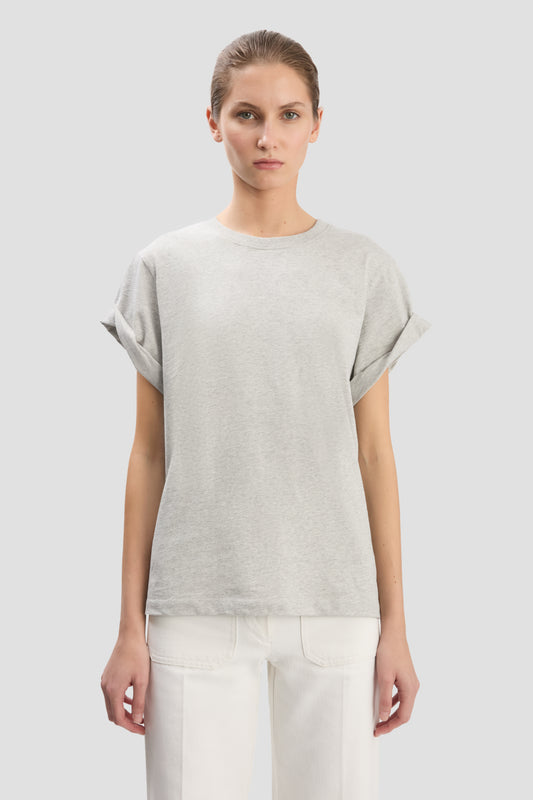Tilly T-Shirt In Grey Marl