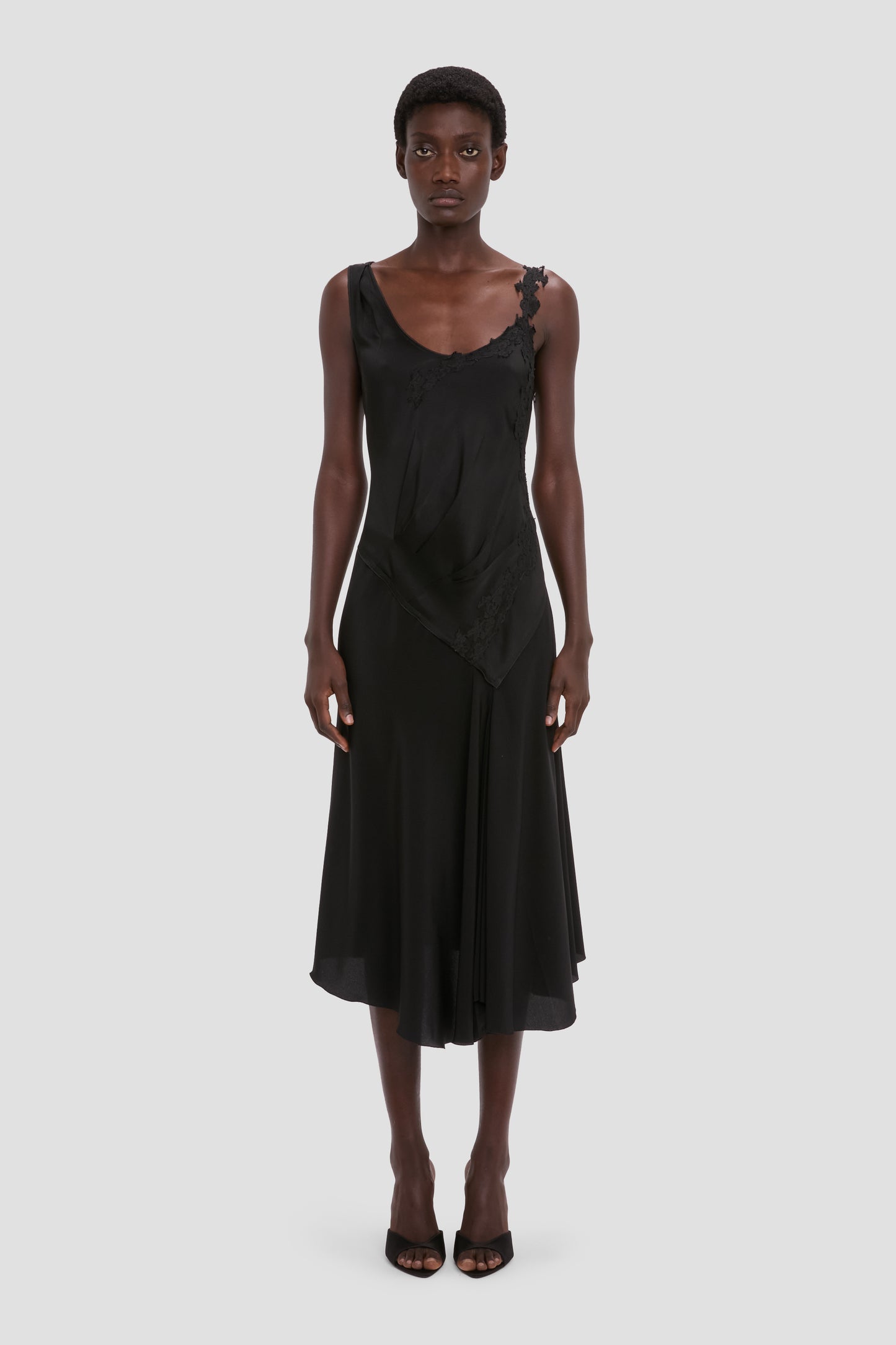 Lace Dress In Black