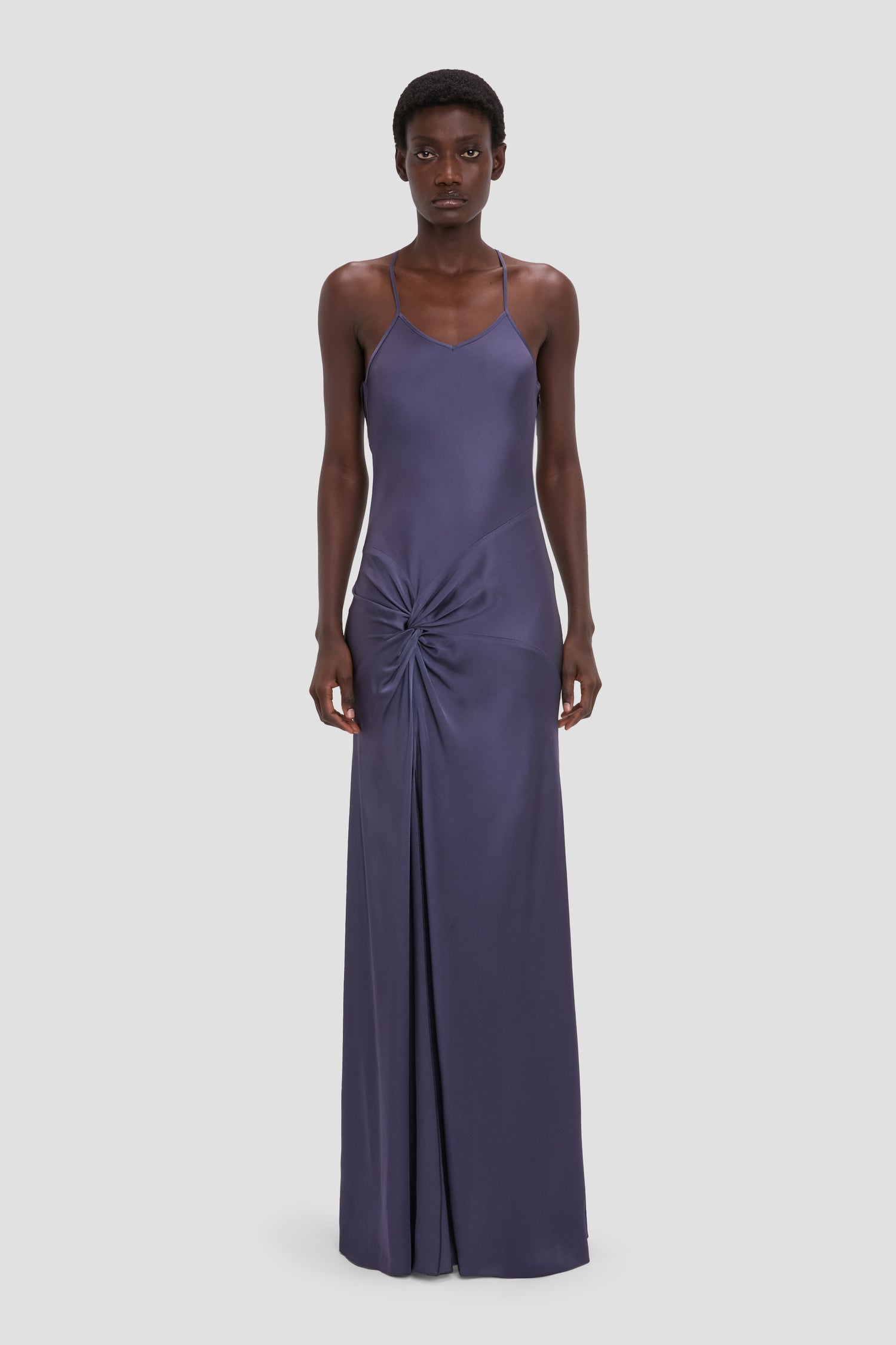 Draped Cami Gown In Eclipse Victoria Beckham Draped Cami Gown In Eclipse Victoria Beckham