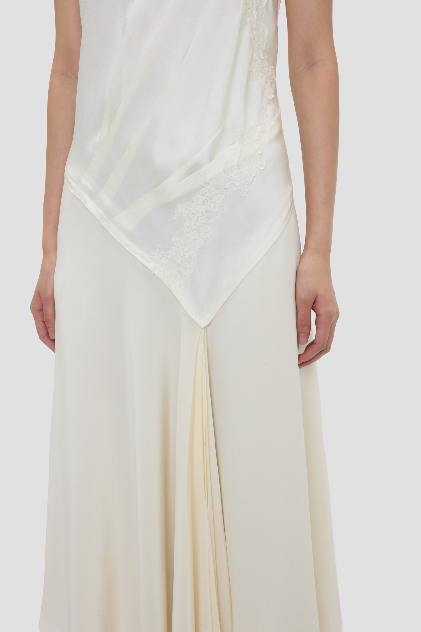 Lace Dress In Ivory