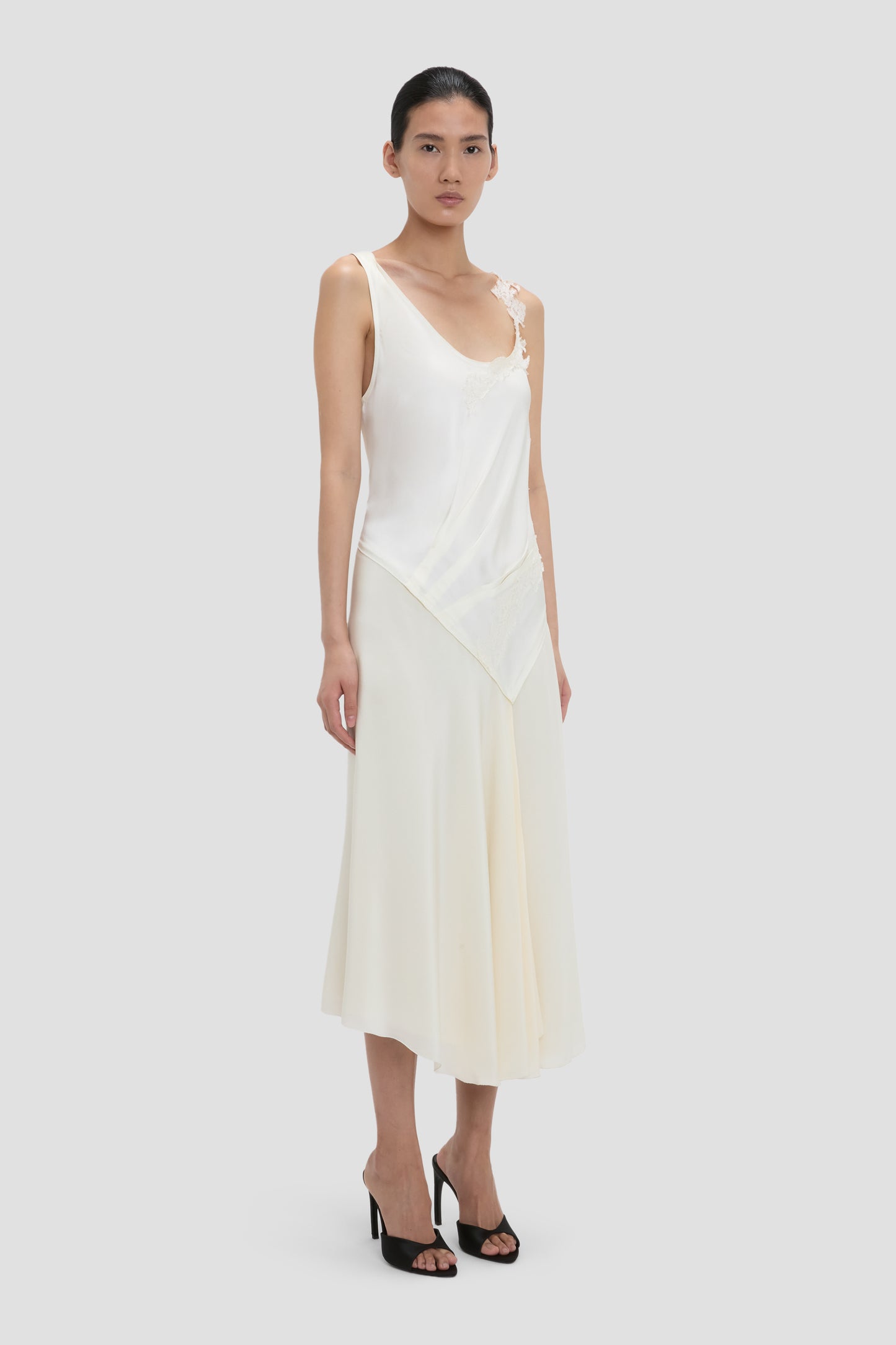 Lace Dress In Ivory