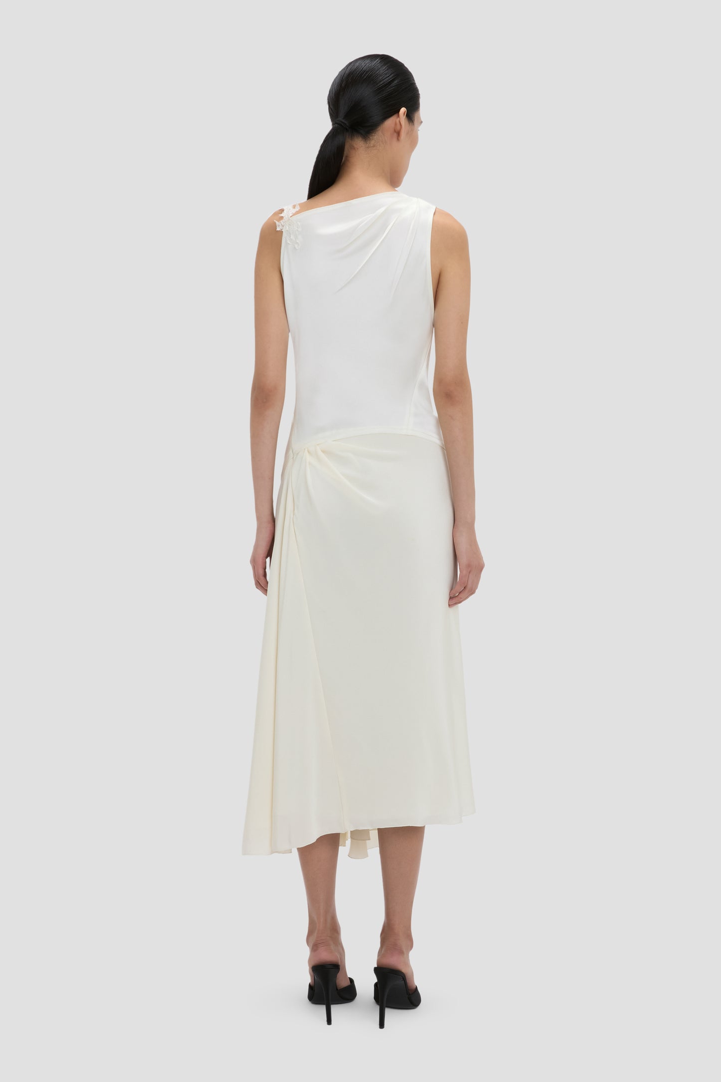 Lace Dress In Ivory