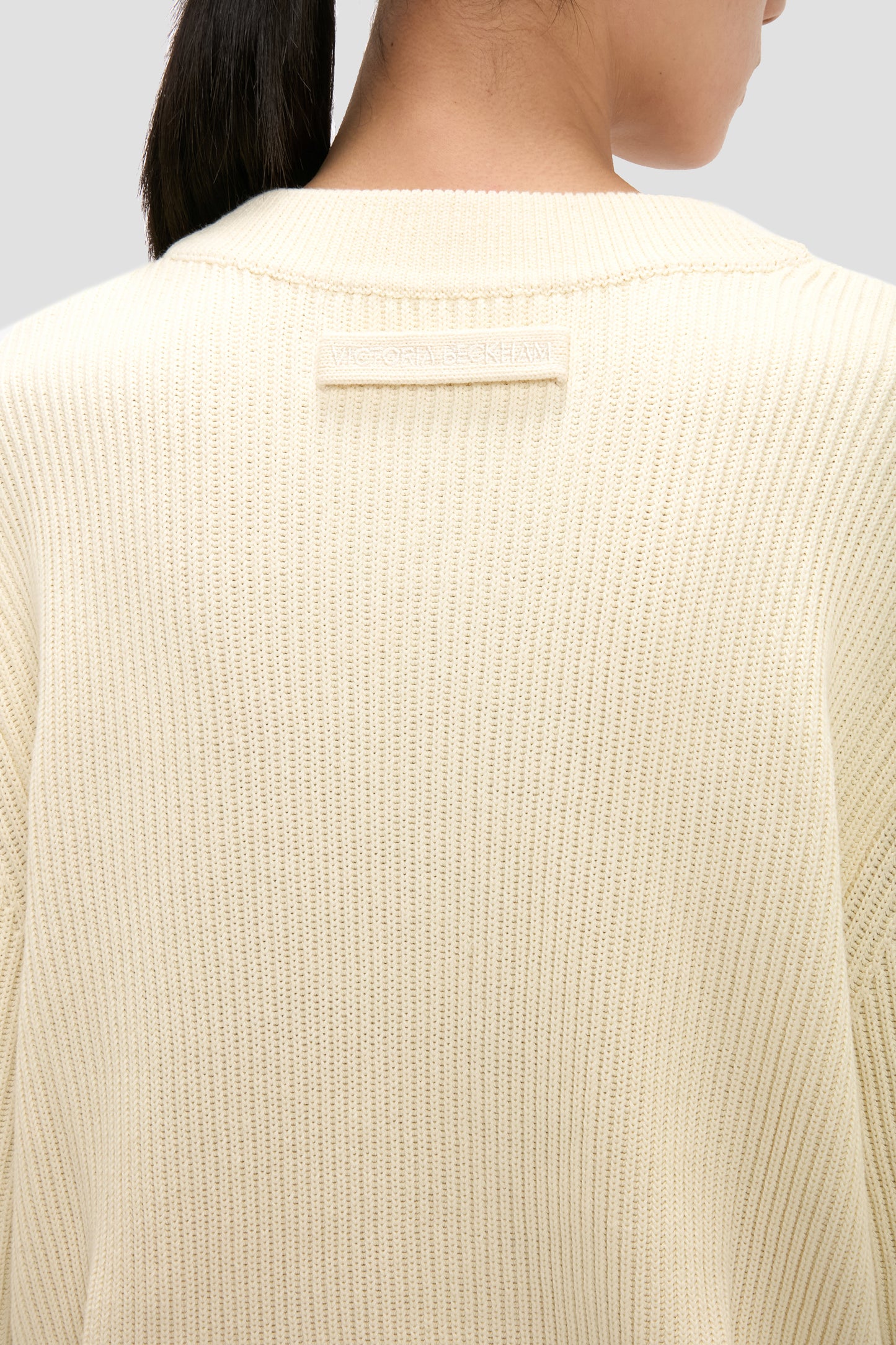 Relaxed Fit Jumper In Ivory