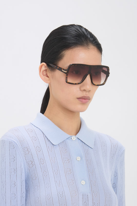 Layered Mask Frame In Black – Victoria Beckham display picture 1