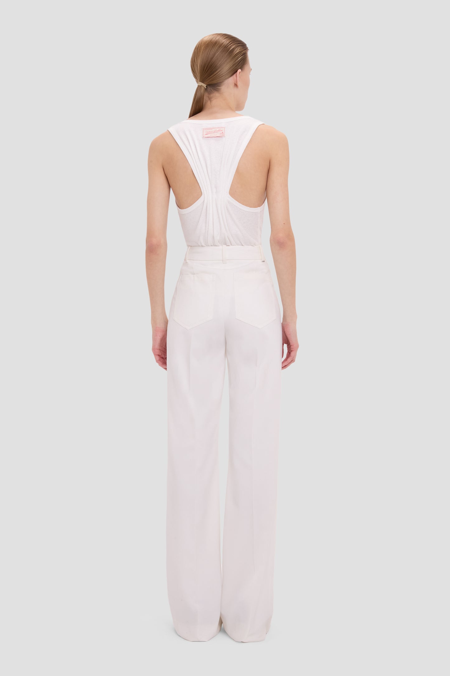 Alina Trouser In Ivory