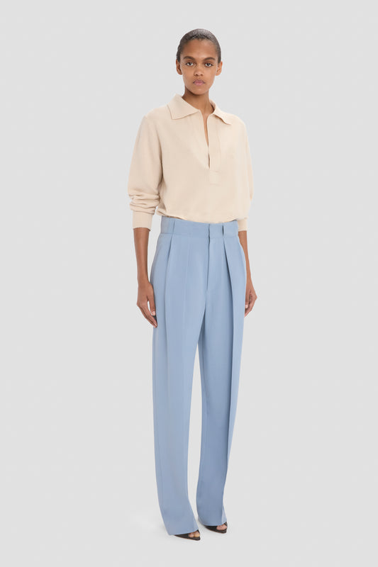 Tailored Trouser In Blue