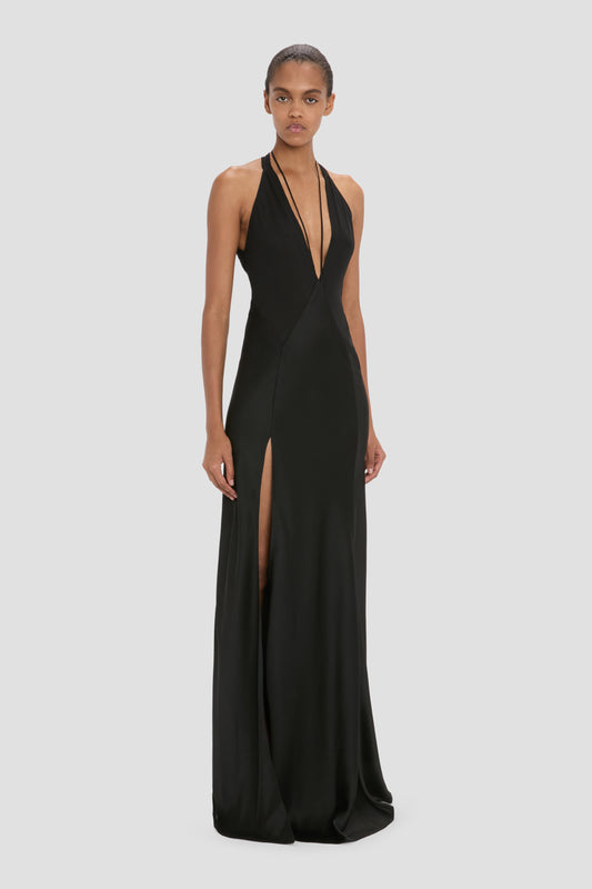 Isabella Gown In Ivory  Victoria Beckham