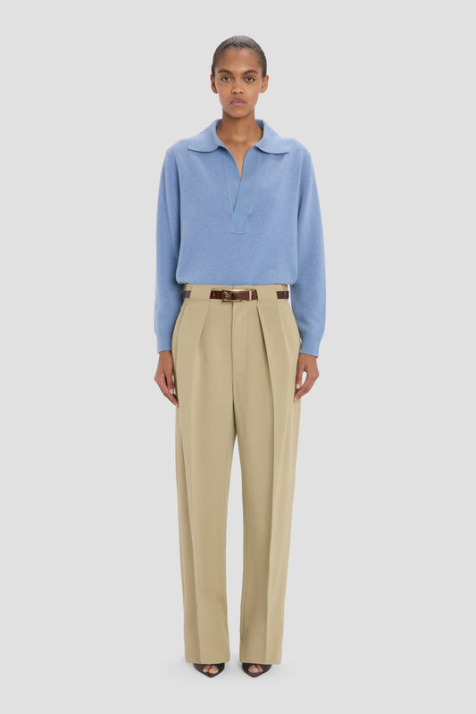 Tailored Trouser In Beige
