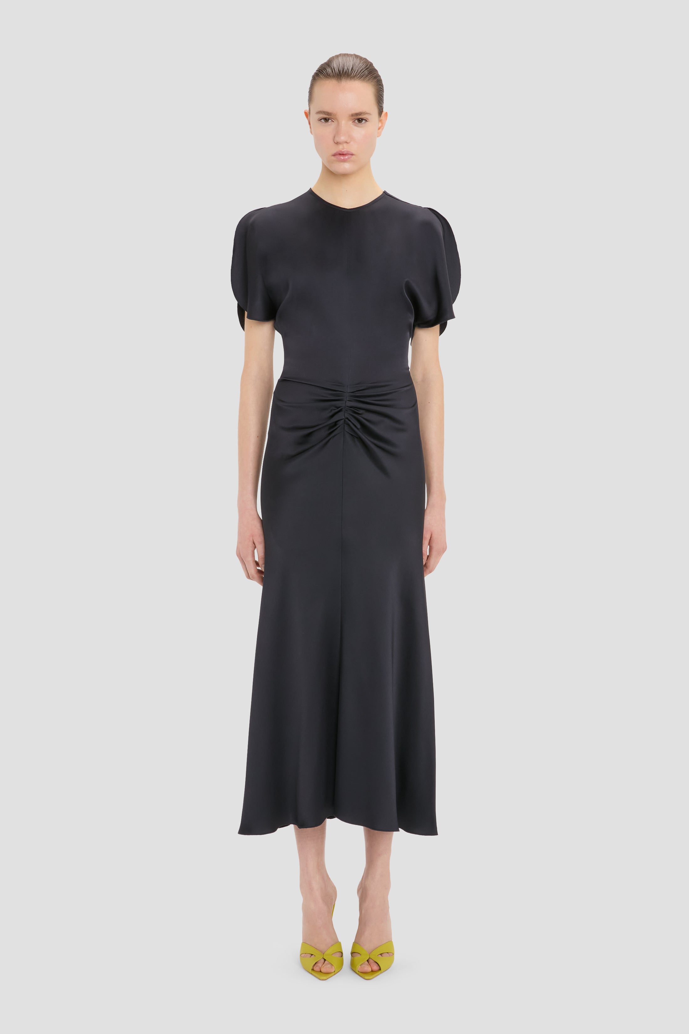 Bela Midi Dress In Midnight