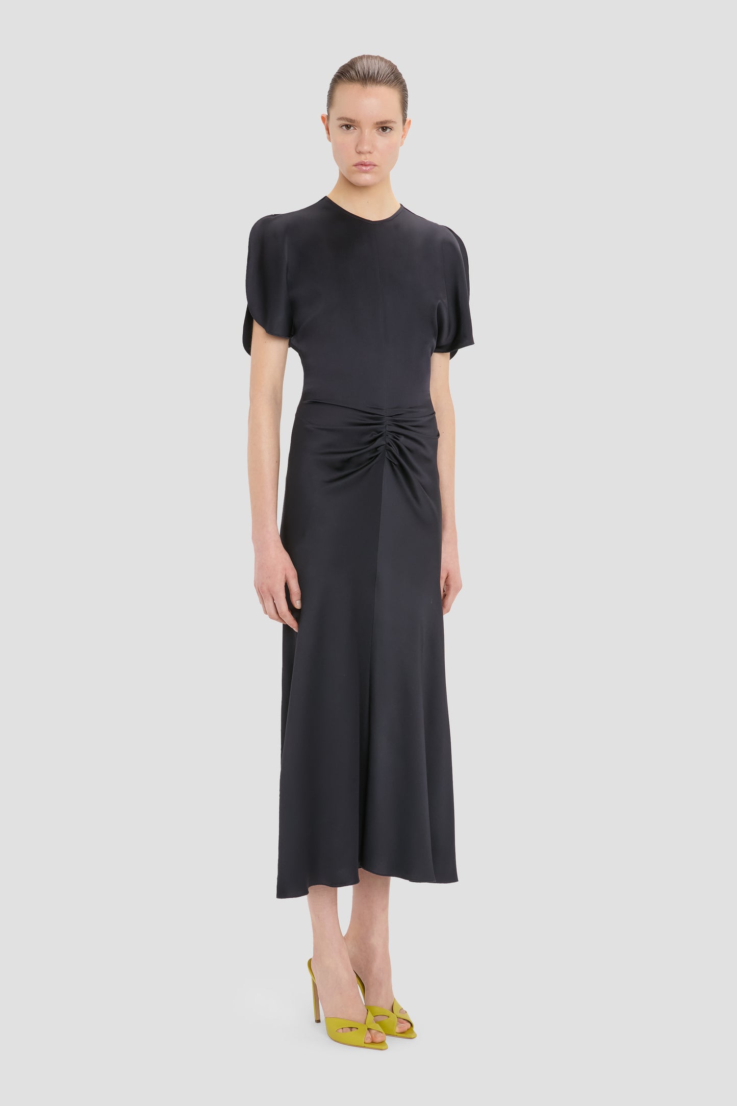 Bela Midi Dress In Midnight
