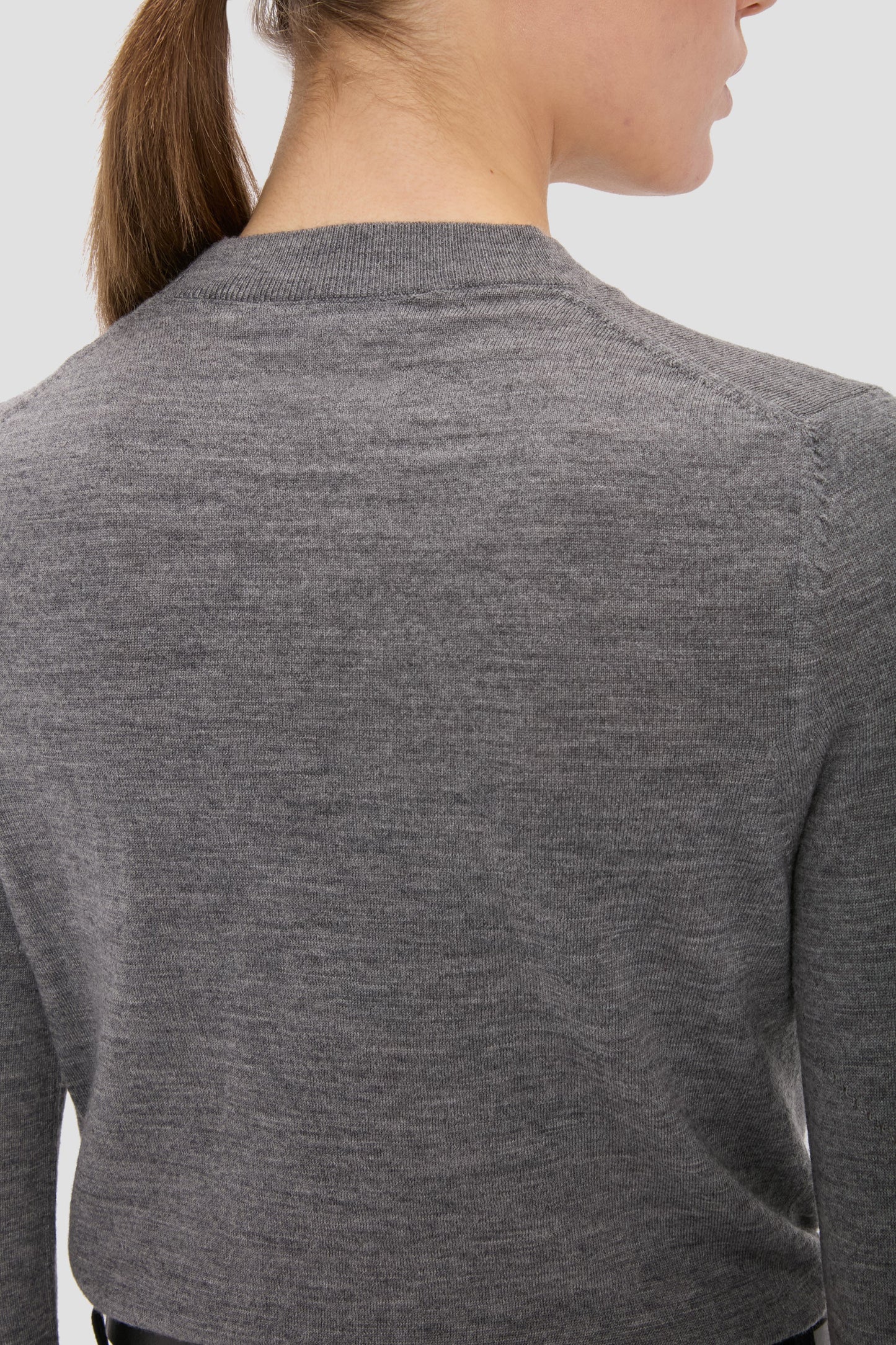 Austen Jumper In Grey Marl