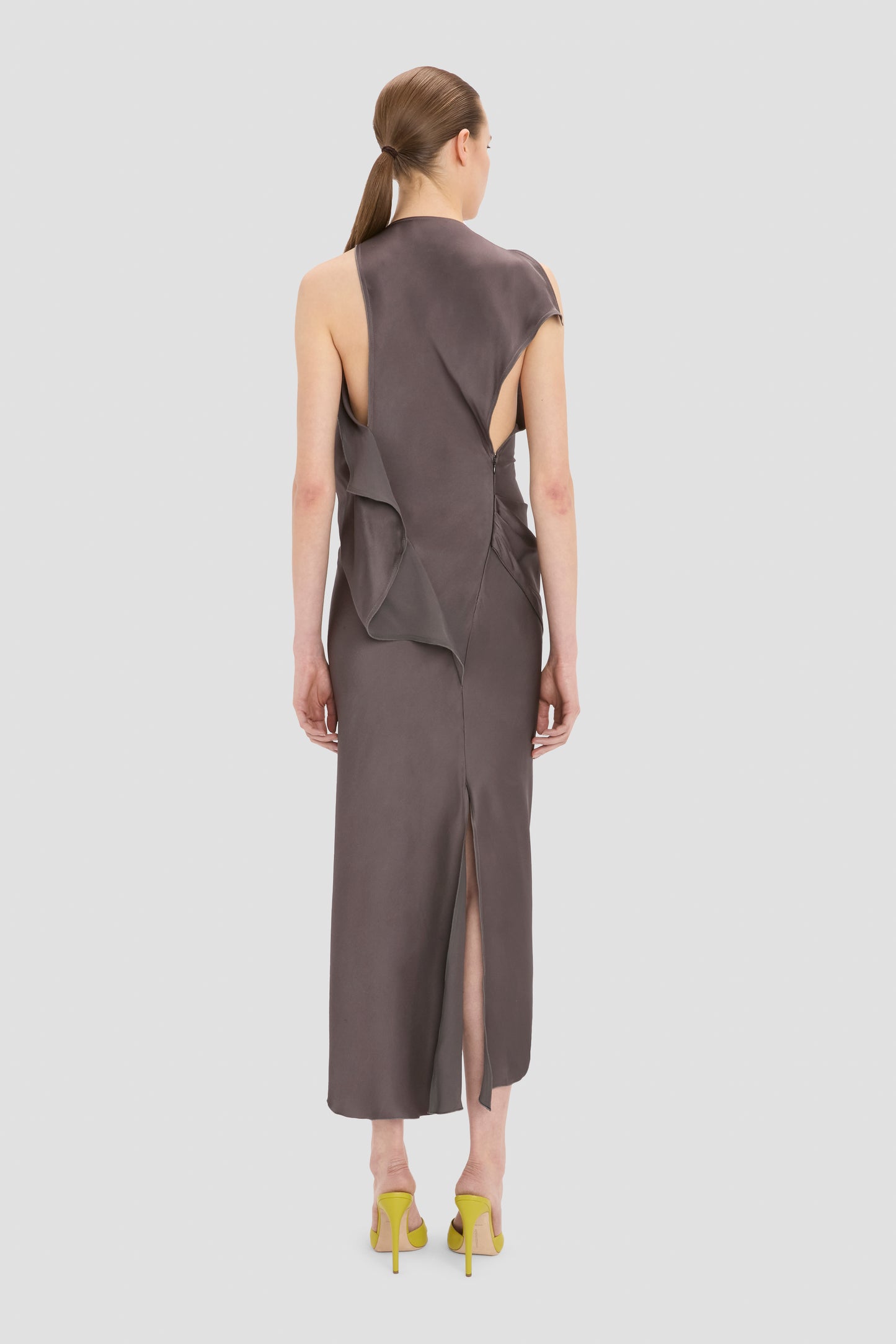 Kyra Midi Dress In Ore