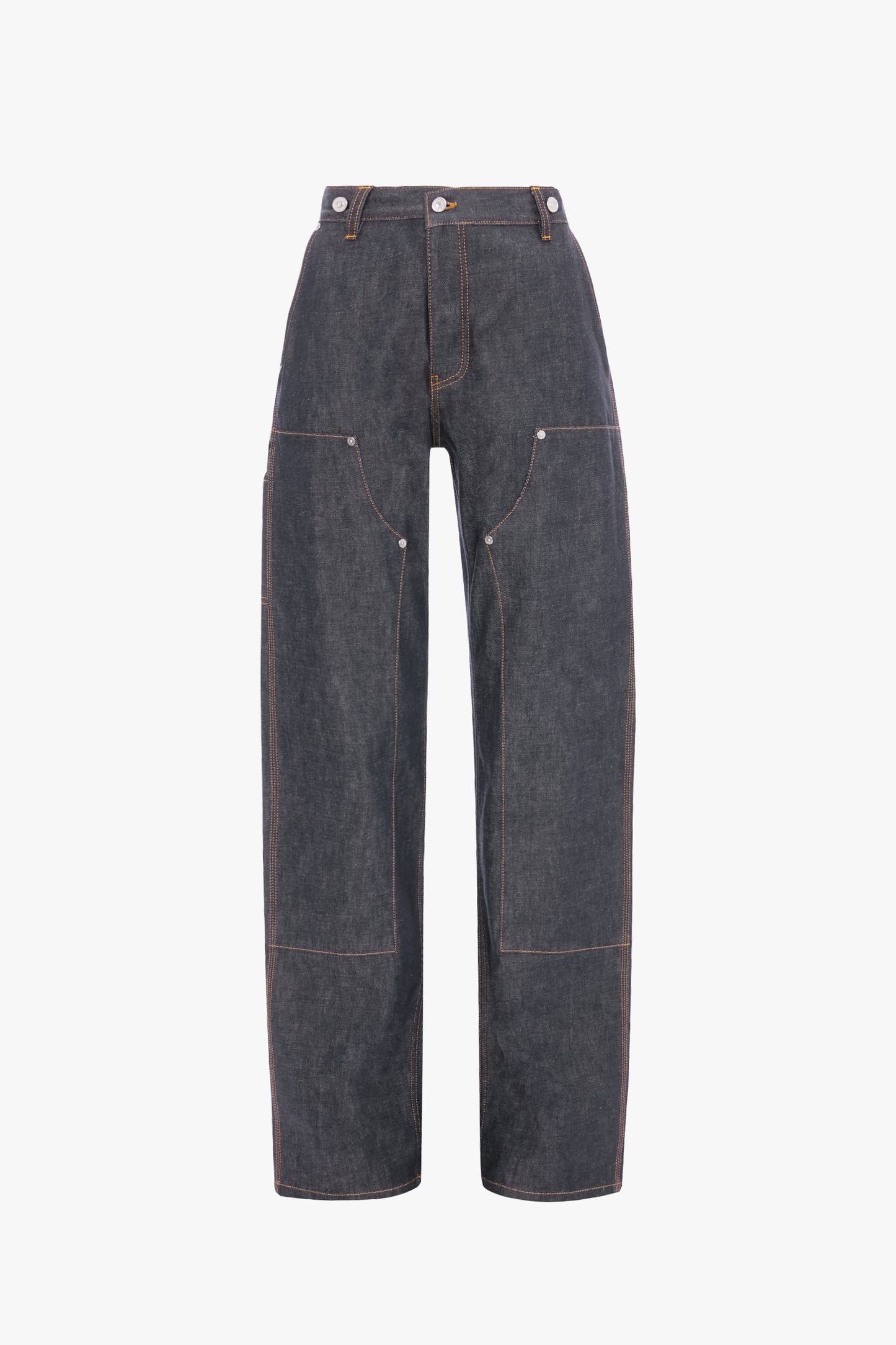 Panelled Jean In Indigo