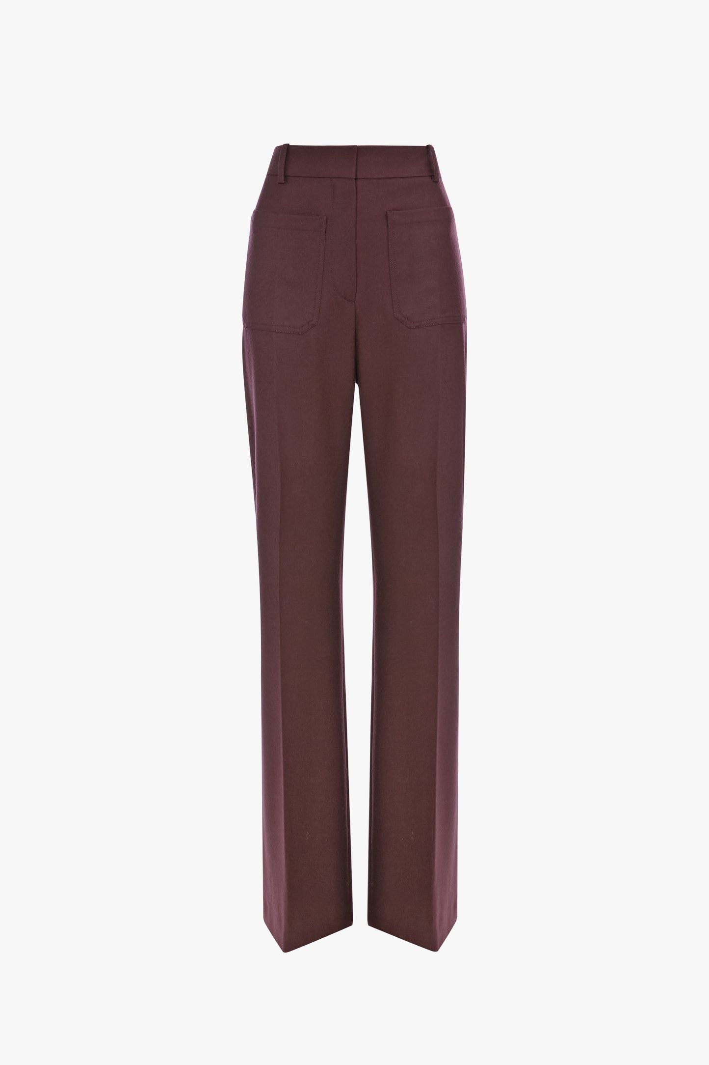 Alina Trouser In Dark Purple