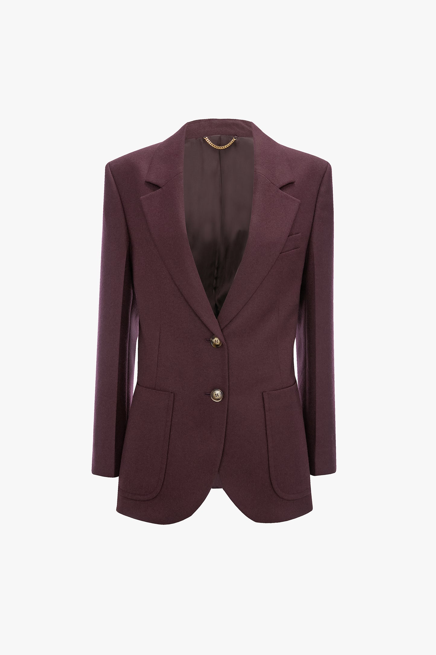 Katherine Jacket In Dark Burgundy