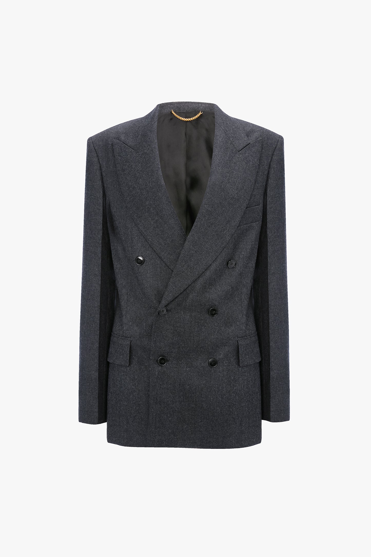 Tailored Jacket In Grey Melange