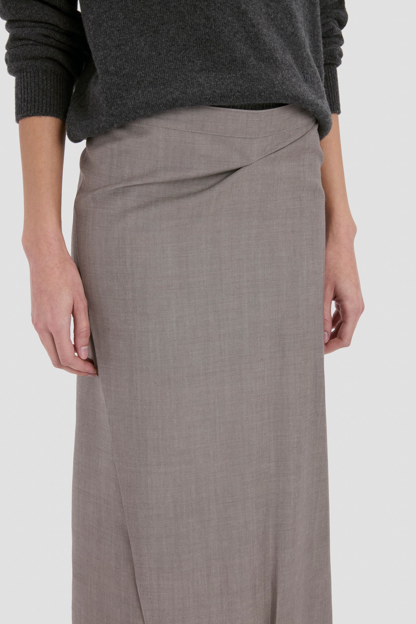 Pressed Skirt In Ore