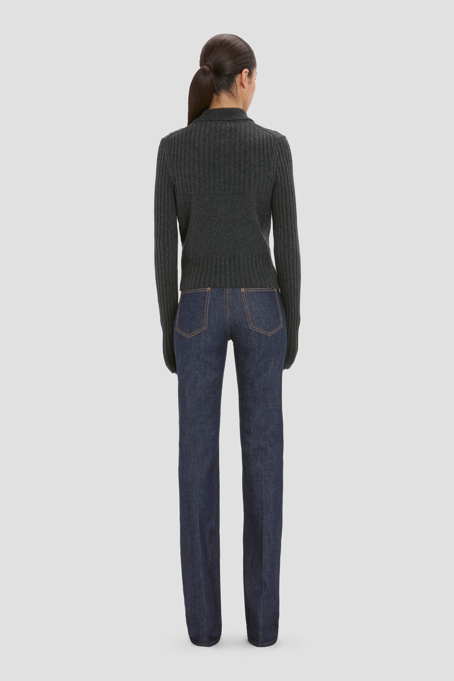 Zip Jumper In Ore Melange