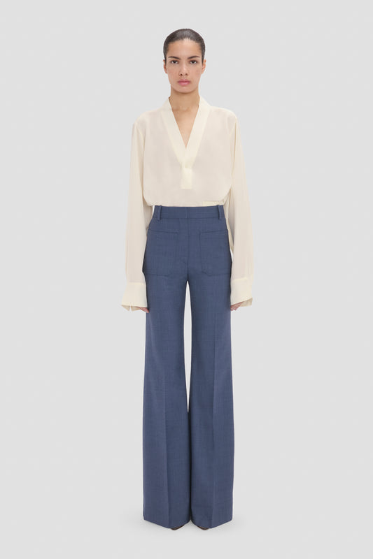 Alina Trouser In Blue