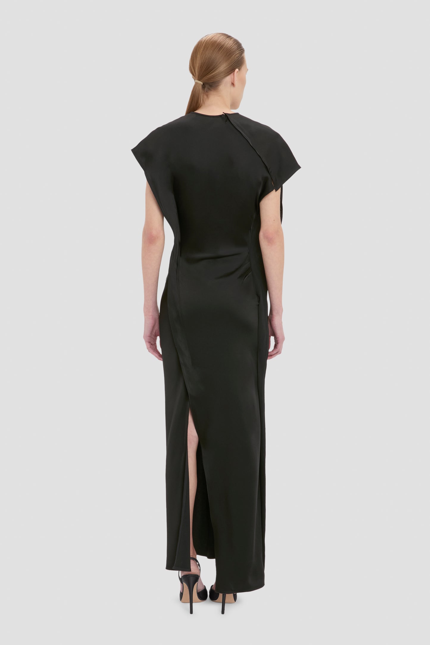 Victoria Midi Dress In Black