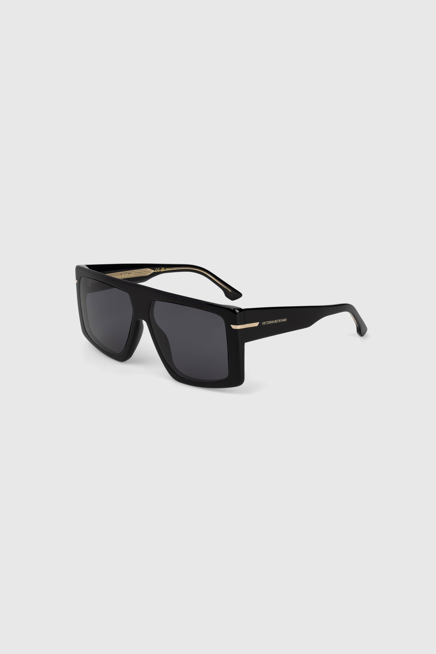 Oversized Flat Top Frame In Black