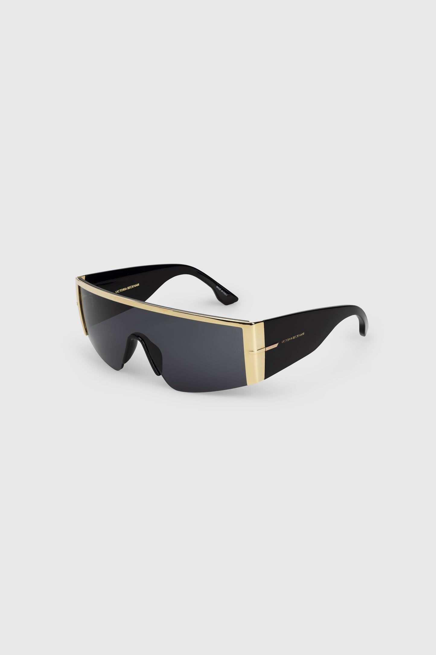 Oversized Mask Frame In Gold Black