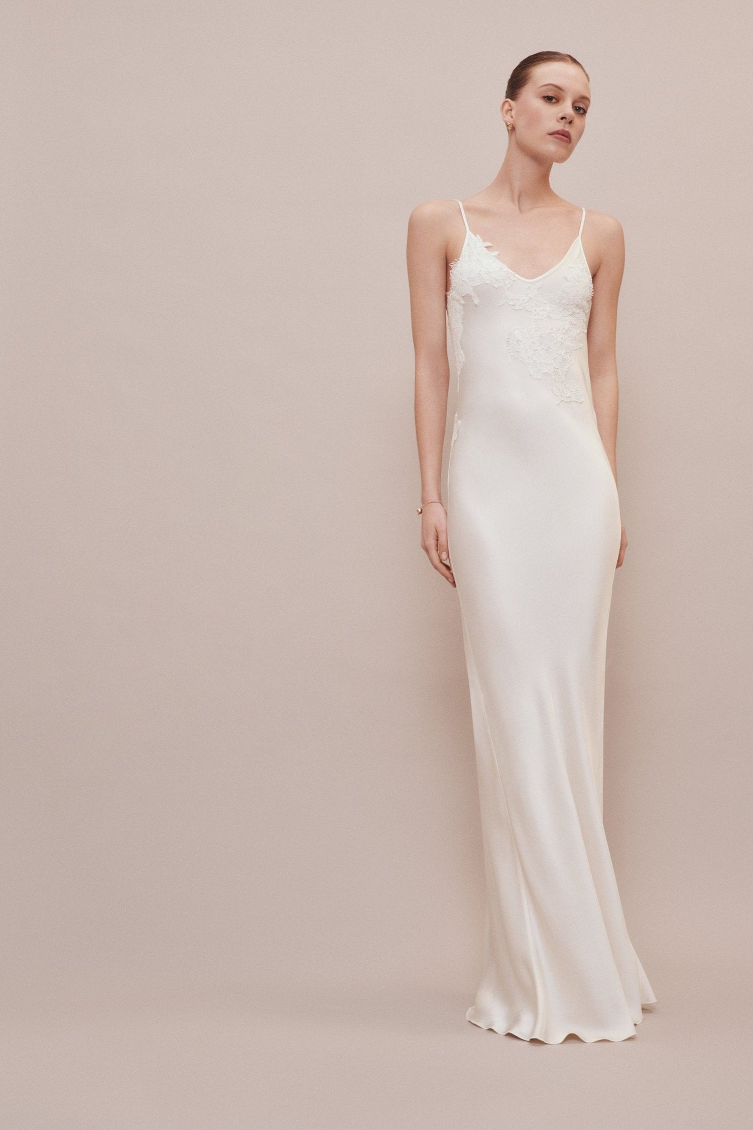 Lace Cami Dress In Ivory Lace Cami Dress In Ivory