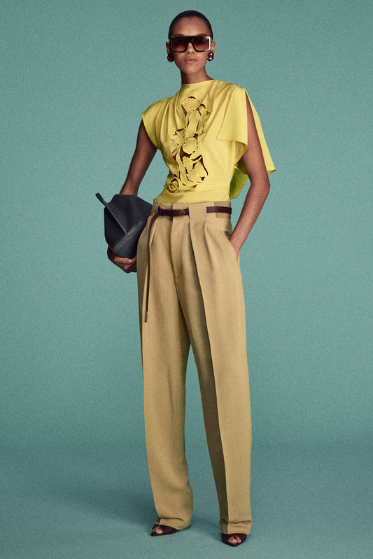 Tailored Trouser In Beige