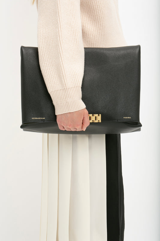 Pleated Panel Detail Skirt In Vanilla