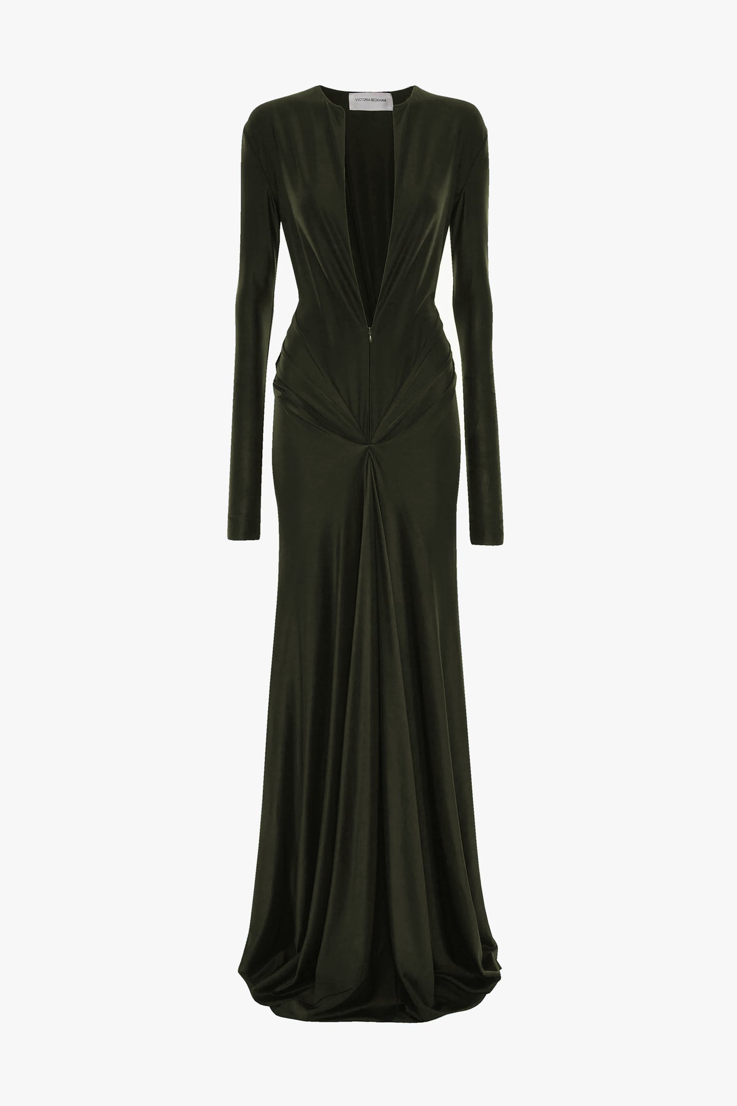 Aida Gown In Dark Green