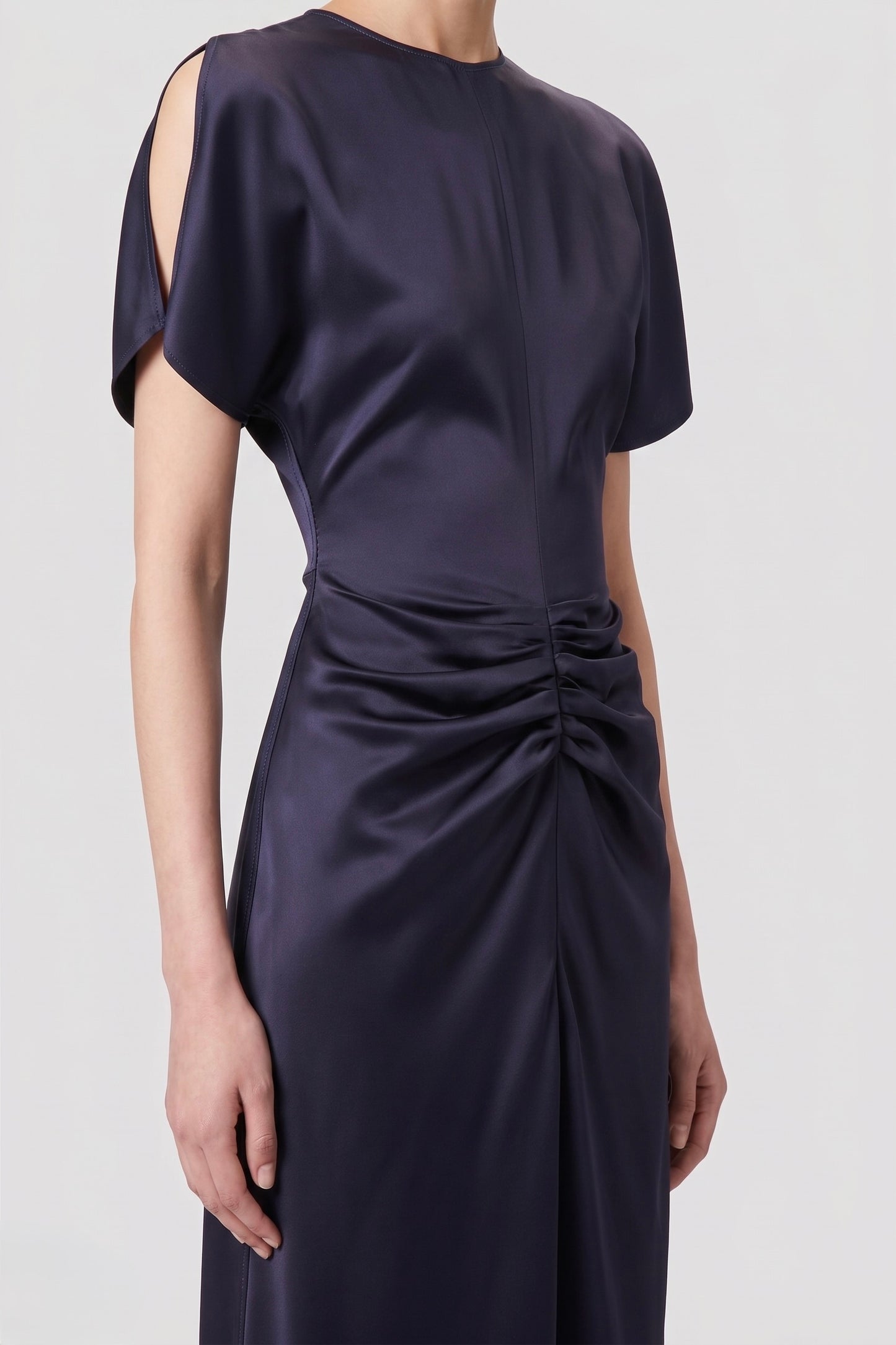 Bela Midi Dress In Midnight