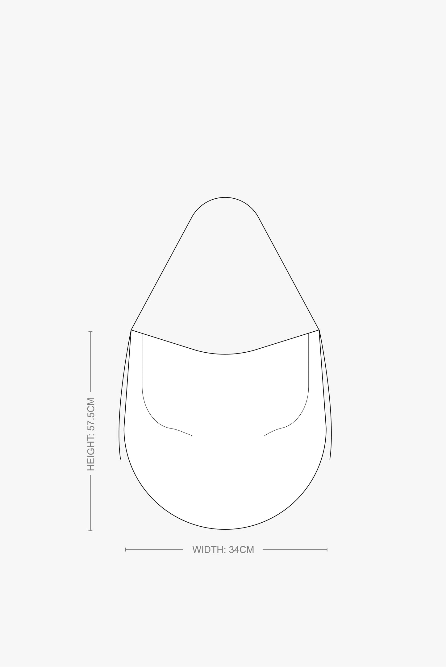 Dia Hobo Bag In Ivory Canvas With Tan Leather
