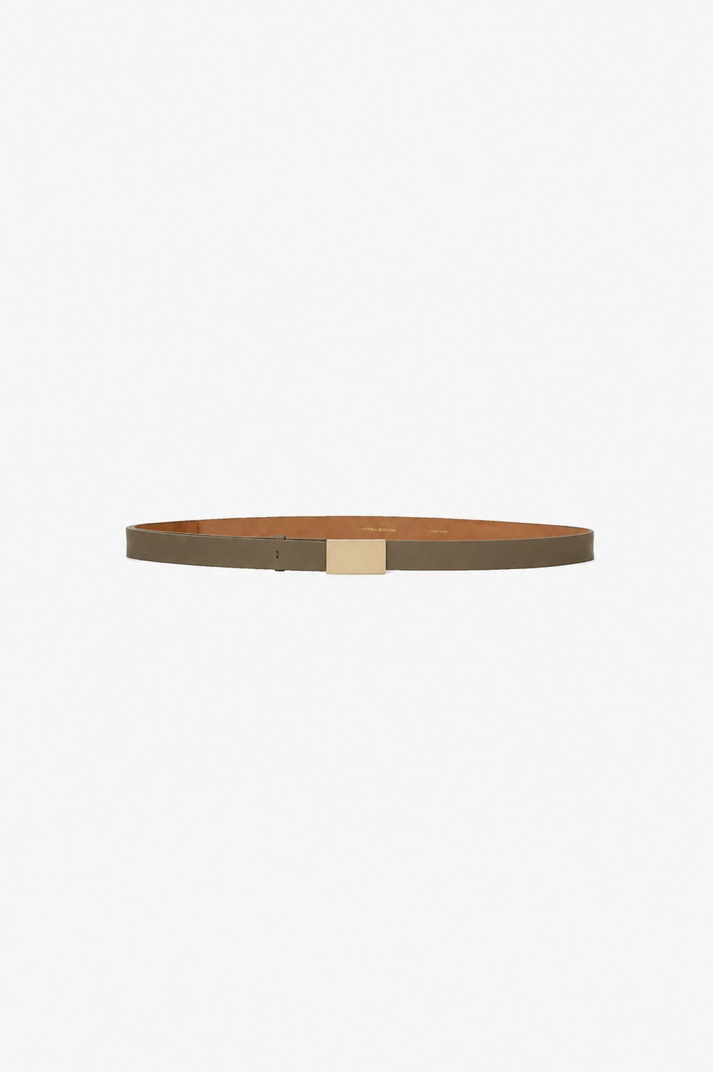Portofino Mirror Belt 25mm Shiny Calf Leather