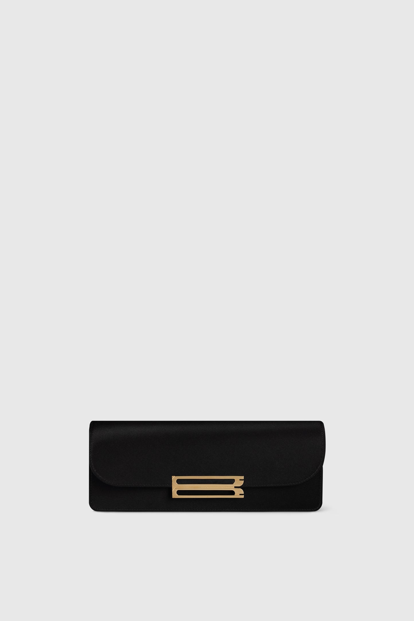 Dorian East-West Clutch Satin