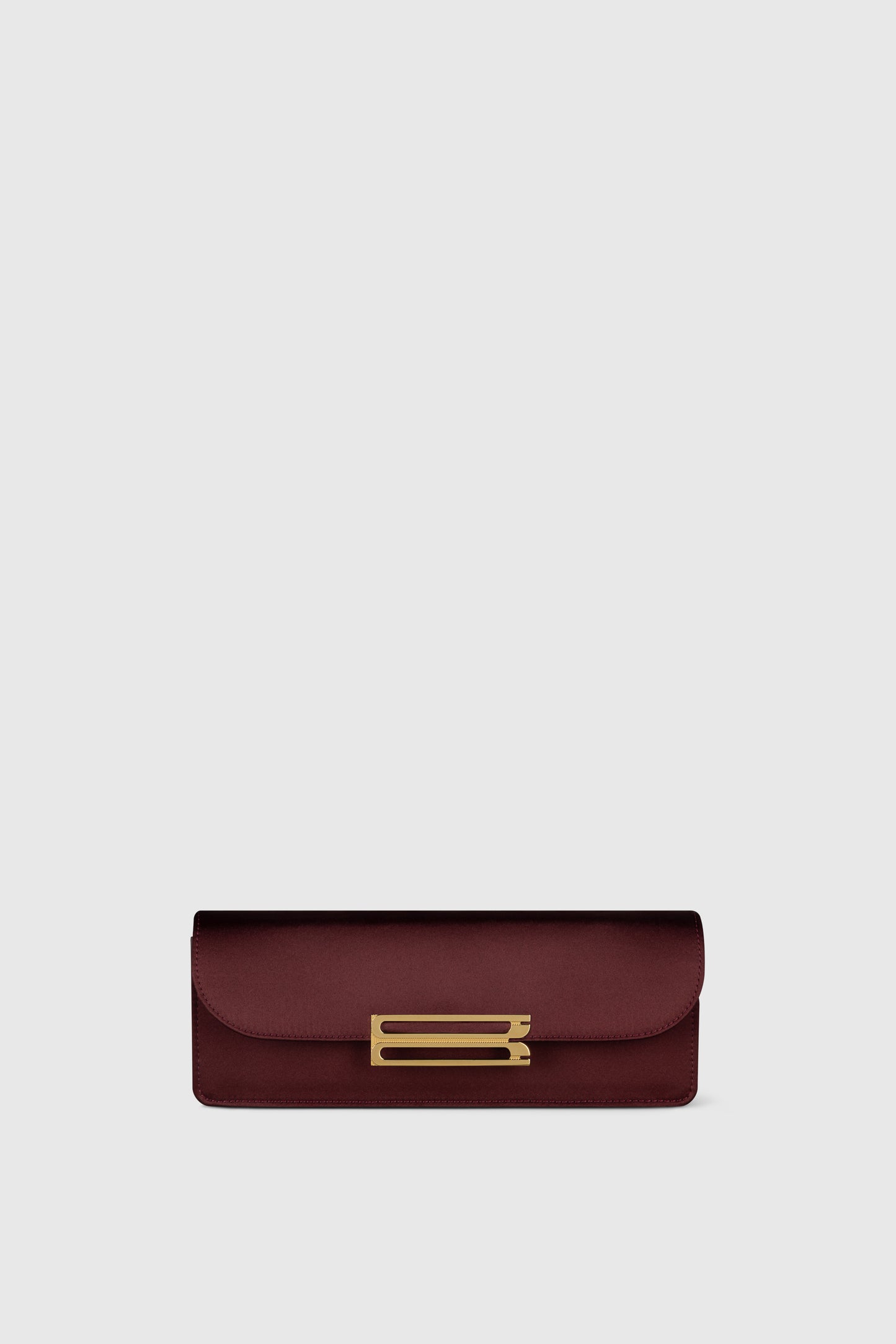Dorian East-West Clutch Satin