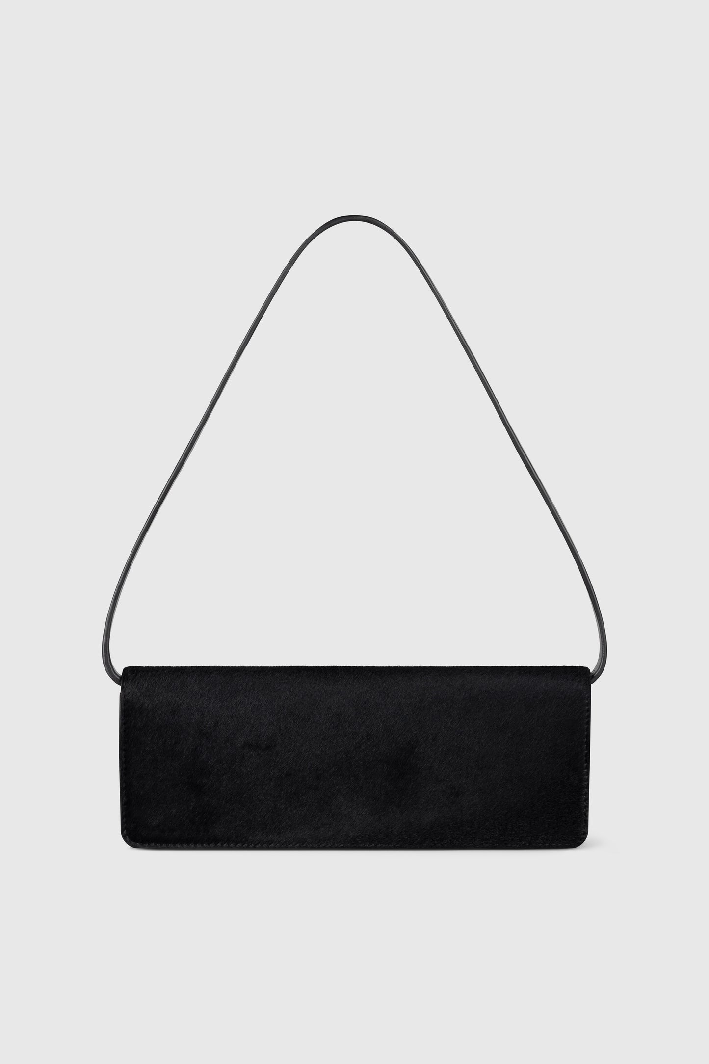 Dorian East-West Clutch Hair Calf Leather