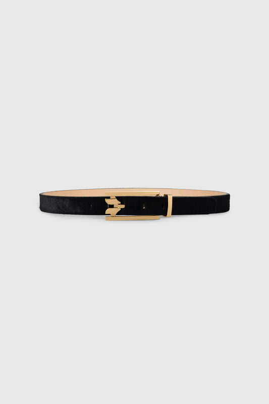Dorian Pin-Buckle Belt 25 Hair Calf Leather