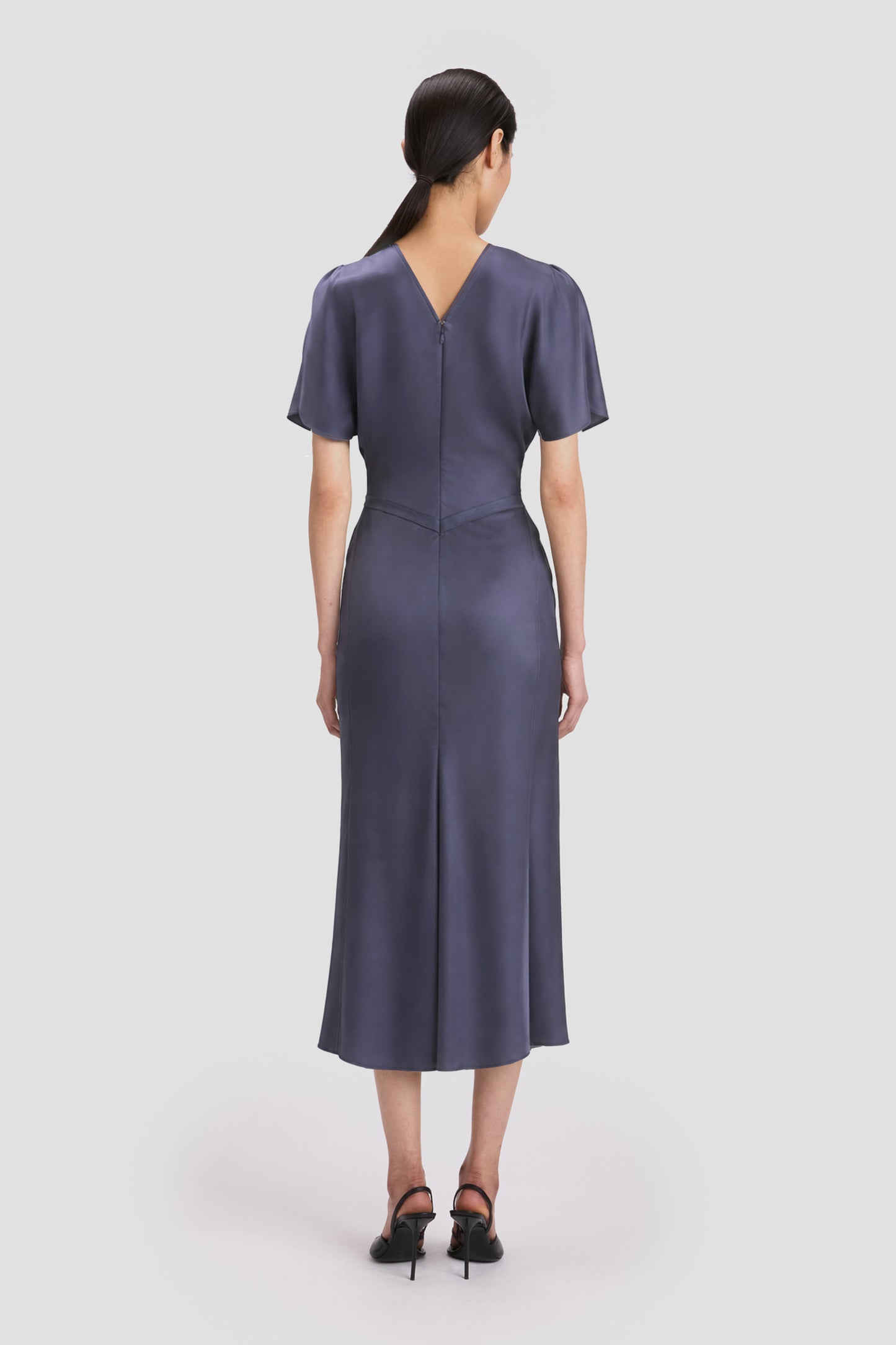 Bela Midi Dress In Eclipse