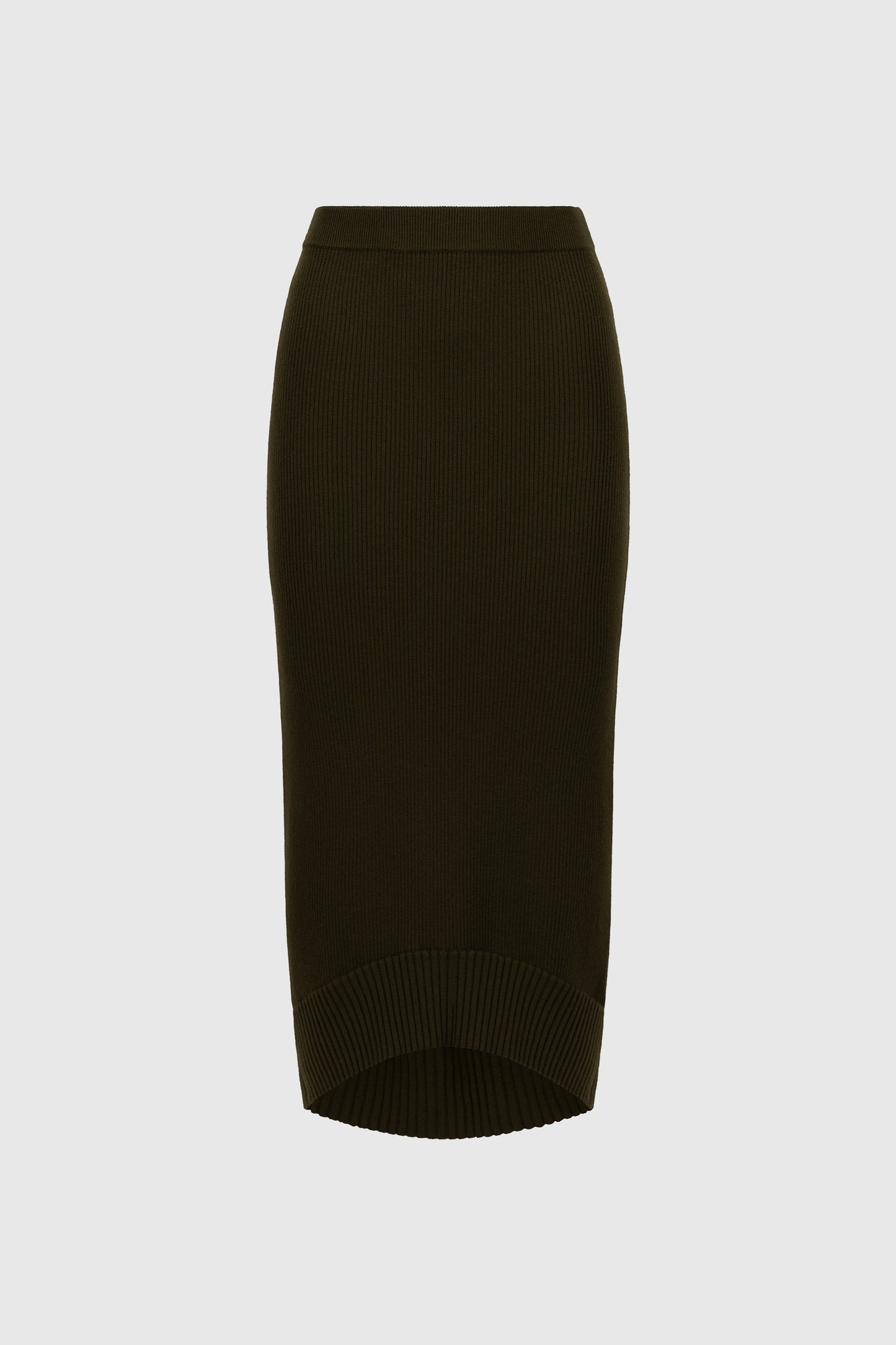 Fitted Skirt In Green