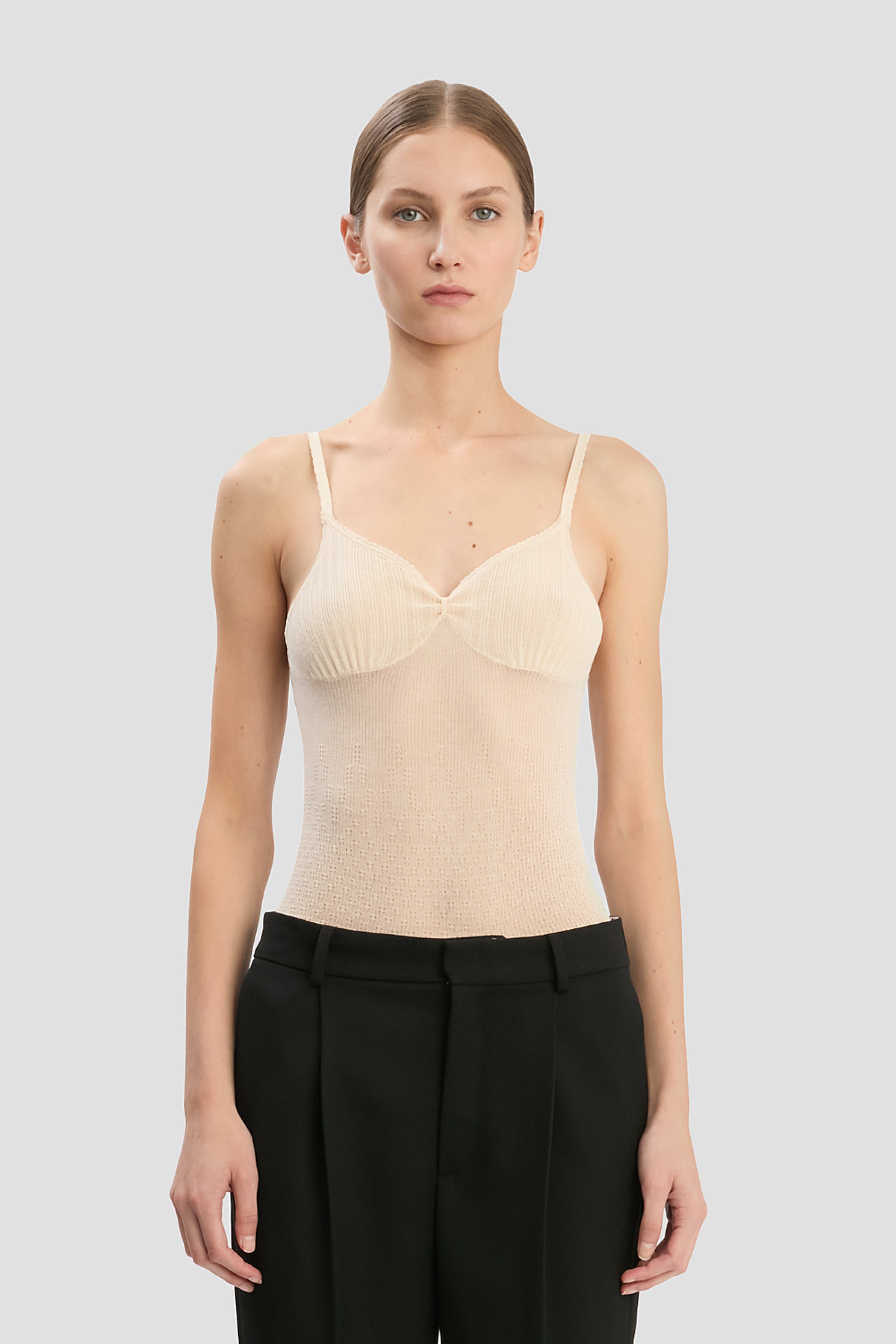 Cami Top Pale