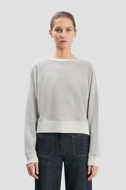 Constance Sweatshirt In Grey Marl