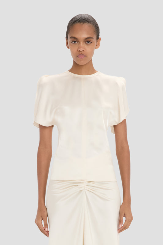 Bela Top In Elderflower
