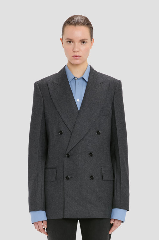 Shawl Collar Tux Jacket In Black – Victoria Beckham